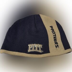 Rare Vintage Pittsburgh Pitt Panthers Knit Beanie Colosseum Original College Equ